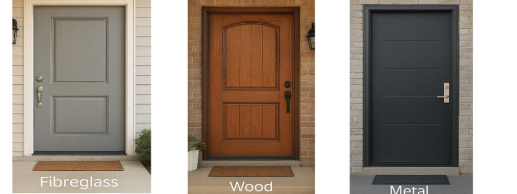 Wooden vs fiber door cost difference