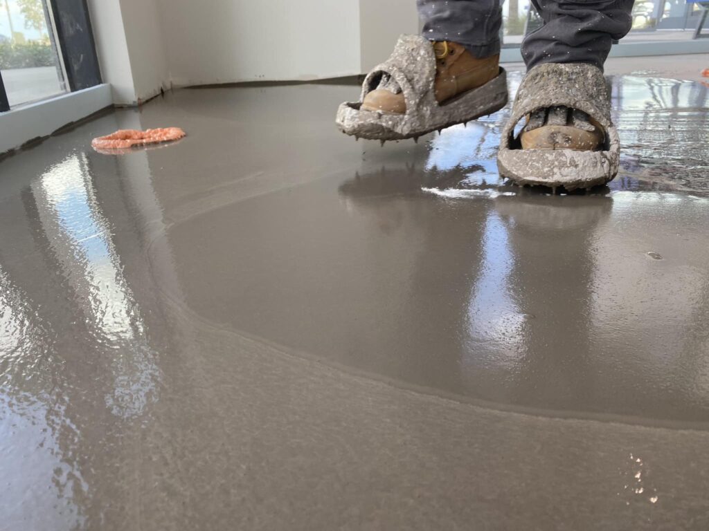 Concrete Floor is very strong and bear high load pressure ,