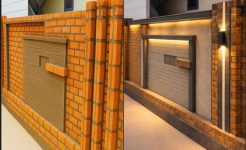 Boundary wall finishes include plaster, paint, and cladding for protection and appearance.