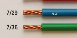 Electrical wires are used to supply power to lights, fans, and appliances.